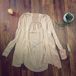 Vera Wang Cream Cardigan